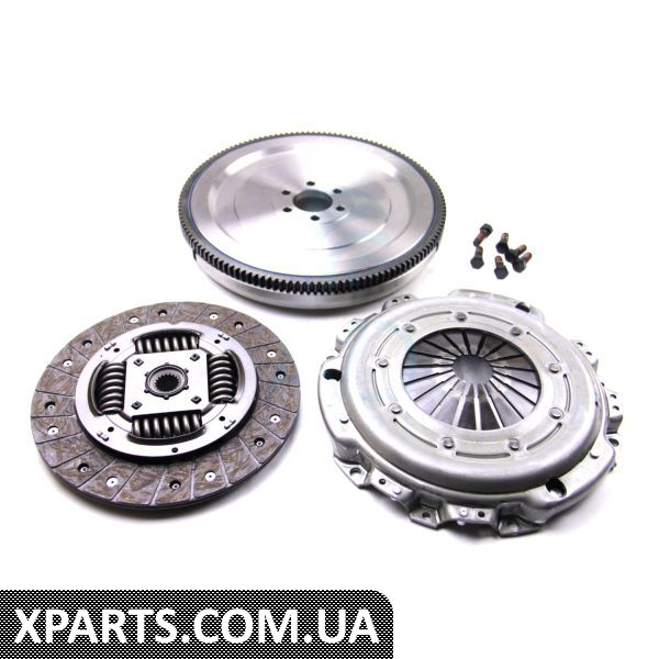 CK10280F NATIONAL Комплект для переобладнання Berlingo/C4/3008/5008/308 1.6HDi 04- (228mm)(суцільний+к-кт зчеплення)