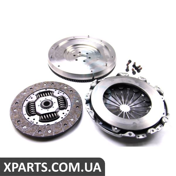 CK10280F NATIONAL Комплект для переобладнання Berlingo/C4/3008/5008/308 1.6HDi 04- (228mm)(суцільний+к-кт зчеплення)