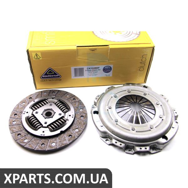 CK10280F NATIONAL Комплект для переобладнання Berlingo/C4/3008/5008/308 1.6HDi 04- (228mm)(суцільний+к-кт зчеплення)