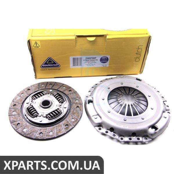 CK9790F NATIONAL Комплект для переобладнання Sharan/Galaxy/Alhambra 1.9TDI 95- (228mm)(суцільний+к-кт зчеплення)