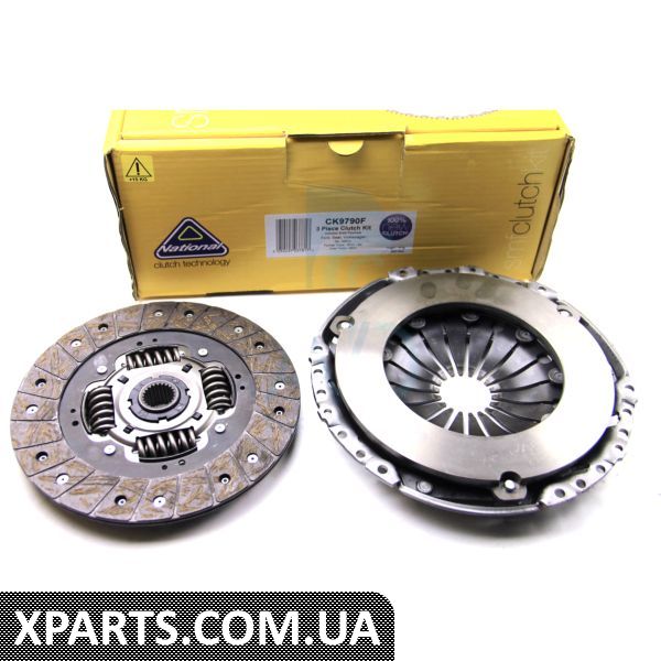 CK9790F NATIONAL Комплект для переобладнання Sharan/Galaxy/Alhambra 1.9TDI 95- (228mm)(суцільний+к-кт зчеплення)
