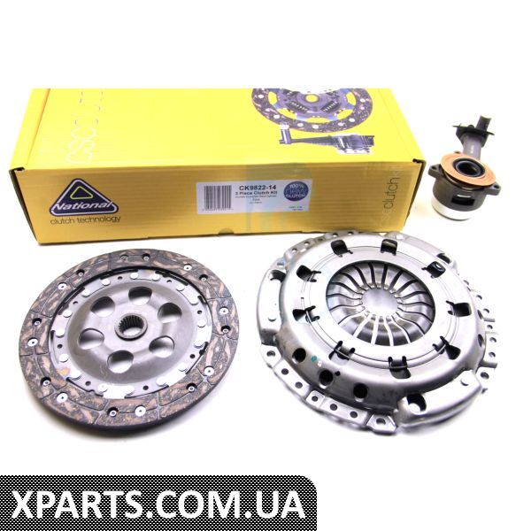 CK982214 NATIONAL Комплект зчеплення Connect 1.8TDCi 02- (90PS/з вижимним)(228mm)