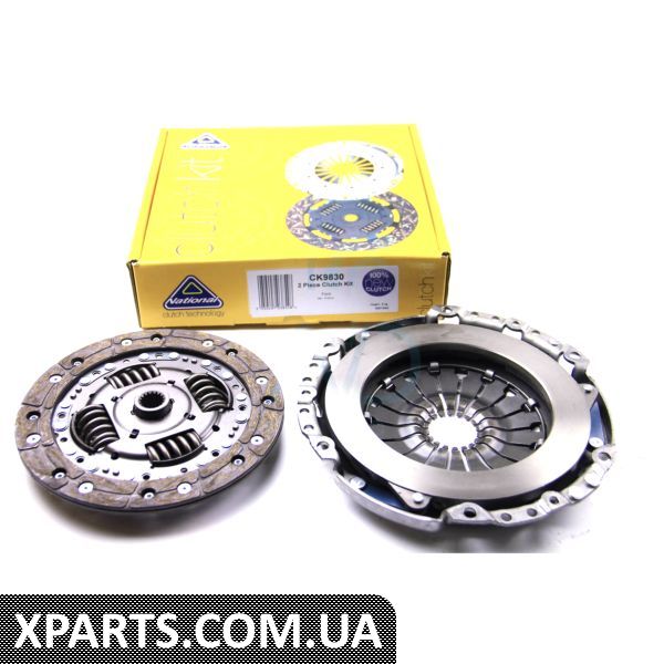 CK9830 NATIONAL Комплект зчеплення Fiesta 1.4 TDCi 01-08 (210mm)