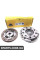 CK9836F NATIONAL Комплект для переобладнання Connect 1.8TDCI 06- (228mm)(суцільний+к-кт зчеплення)