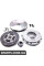 CK9908F NATIONAL Комплект для переобладнання CaddyIII/GolfV 1.9TDI (77kw) 03- (228mm)(суцільний+к-кт зчеплення)