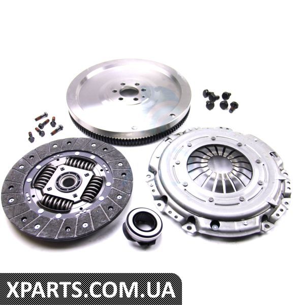 CK9908F NATIONAL Комплект для переобладнання CaddyIII/GolfV 1.9TDI (77kw) 03- (228mm)(суцільний+к-кт зчеплення)