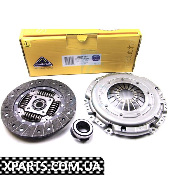 CK9908F NATIONAL Комплект для переобладнання CaddyIII/GolfV 1.9TDI (77kw) 03- (228mm)(суцільний+к-кт зчеплення)