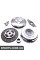 CK9928F NATIONAL Комплект для переобладнання Transit (V347) 2.4TDCi 06- (100PS) (253mm)(суцільний+к-кт зчеплення)