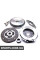 CK9928F NATIONAL Комплект для переобладнання Transit (V347) 2.4TDCi 06- (100PS) (253mm)(суцільний+к-кт зчеплення)