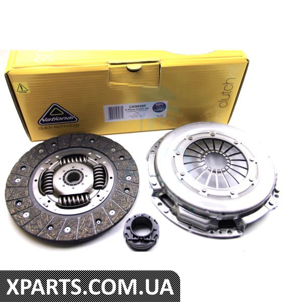 CK9928F NATIONAL Комплект для переобладнання Transit (V347) 2.4TDCi 06- (100PS) (253mm)(суцільний+к-кт зчеплення)