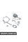 CP8106 BGA Водяний насос KIA SPORTAGE/MAZDA 626/929 1.8-2.2i 79-99