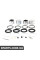 D41809C AUTOFRENSEINSA Ремкомпл. суппорта перед 4 Runner/Cruser 80 (45mm) 90-02 (з поршнем 4 шт)