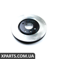 DBA841V BREMSI Гальмівний диск перед. Peugeot 406/Citroen Xantia 95- (283x26) (вент.) (заміна на CD6841V)