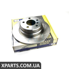 DBB255S BREMSI Гальмівний диск зад. BMW X5 (E53) 00-06 (324x12) (заміна на CD7255S)