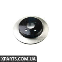 DBC075S BREMSI Гальмівний диск зад. Suzuku SX4 06- (278x9)