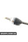 DS2304L BGA Піввісь Fiesta 1.0-1.6 08- (25/23 620mm) Л.