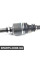 DS6709R BGA Піввісь Ducato/Jumper 1/1.4t 2.5TDi Пр. (1080мм)