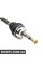DS9505LA BGA Піввісь Astra 98-07 1.7CDTi/Astra/Vectra/Zafira 1.8i 99-05 (33/22 + ABS 29z) 596mm Л.