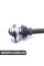 DS9615A BGA Піввісь T4 2.5 TDI 111kW (538mm) (+ABS)