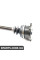 DS9622RA BGA Піввісь Passat 1.9TDI 97-05/Superb 1.9 TDI 02-08 (33z/630mm + ABS 45z) Пр.