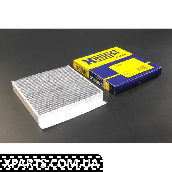 E4939LC HENGSTFILTER Фільтр салону BMW 7 (F01/G11) 08- (вугільний)