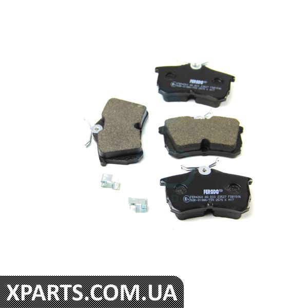 FDB1506 FERODO Колодки гальмівні задні Honda Accord 98-08 (TRW)