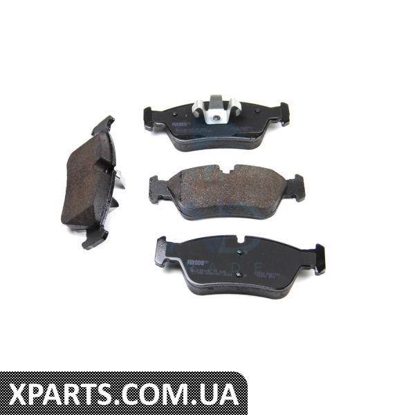 FDB1751 FERODO Гальмівні колодки перед. BMW 3(E90)/1(E81) 04-13 (ATE) (149,5x57,5x17,8)