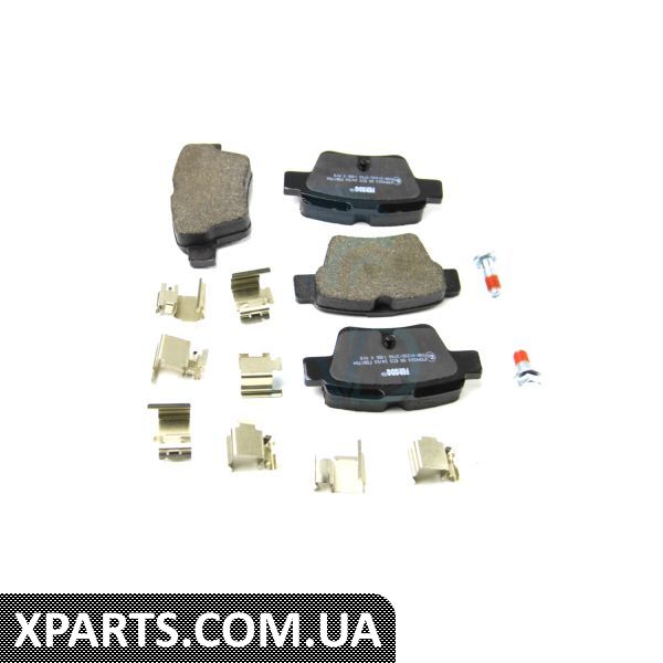 FDB1784 FERODO Гальмівні колодки зад. Peugeot 207/307/Citroen C4 06- (Bosch)