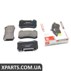 FDB1809 FERODO Колодки гальмівні задні MB W211/W220 01-08 (brembo) (111,5x63,9x15,8)