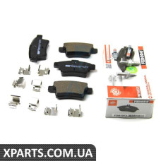 FDB1973 FERODO Гальмівні колодки зад. Citroen C4 Picasso 06- (Bosch)