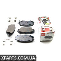 FDB4246 FERODO Гальмівні колодки перед. Hyundai Tucson 04-10 (mando) (131,5x60,2x17,5)