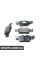 FDB725 FERODO Колодки передні тормозні BMW 3 (E36/E46) 94-07 (ATE)