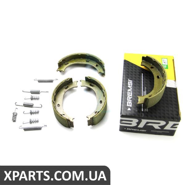 GF03061 BREMSI Колодки ручного гальма Sprinter 208-316/LT 35 96-06 (з пружинками)
