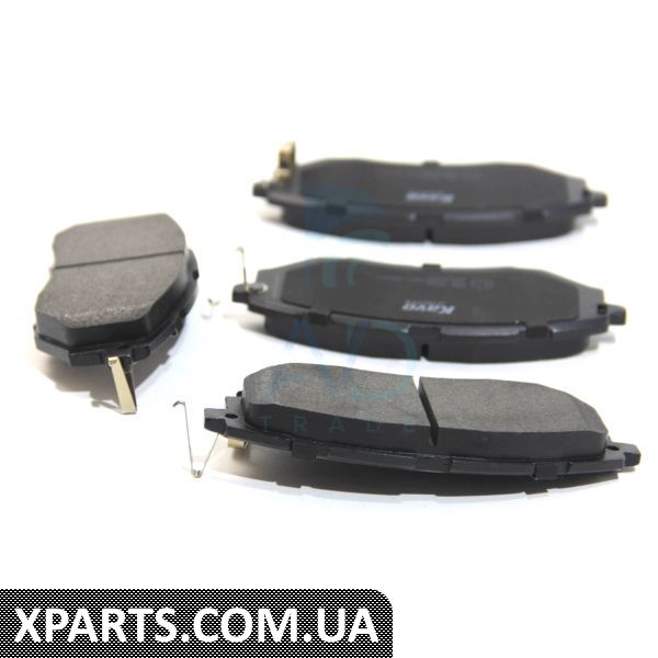 KBP8020 KAVOPARTS Гальмівні колодки перед. Subaru Legacy IV/Outback 03- (akebono)