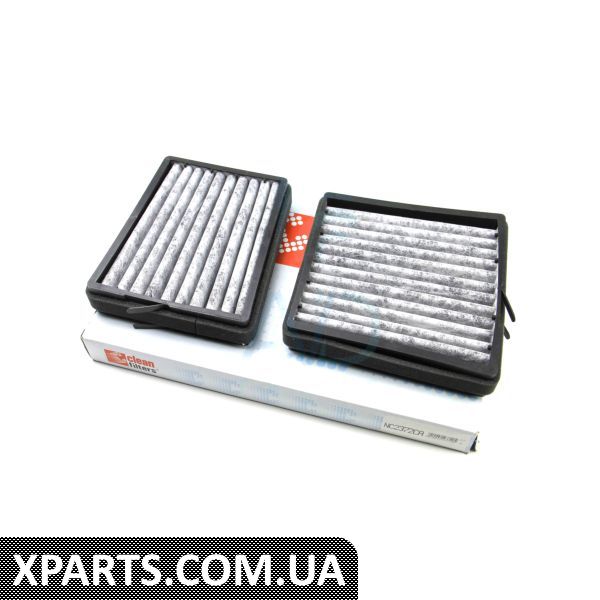 NC2372CA CLEANFILTERS Фільтр салону MB C-class W203 00-07 (вугільний) (к-кт 2 шт)
