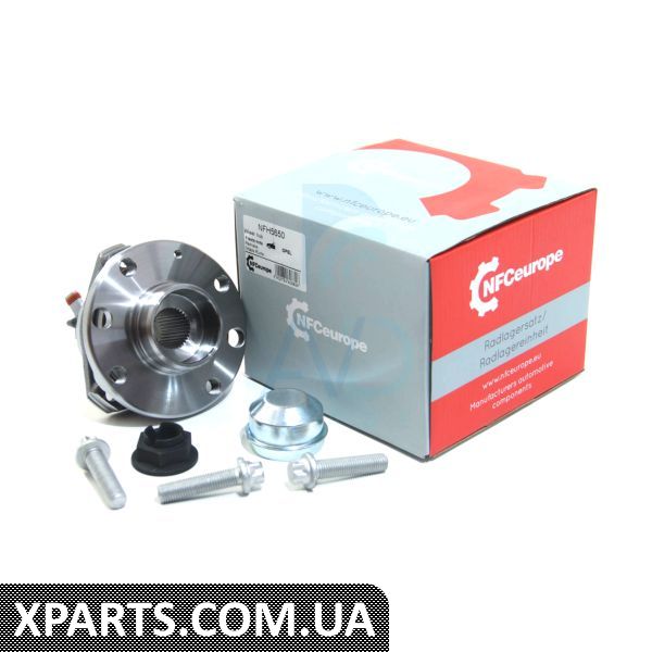 NFH5650 NFCEUROPE Підшипник маточини перед. Opel Astra H 04-14