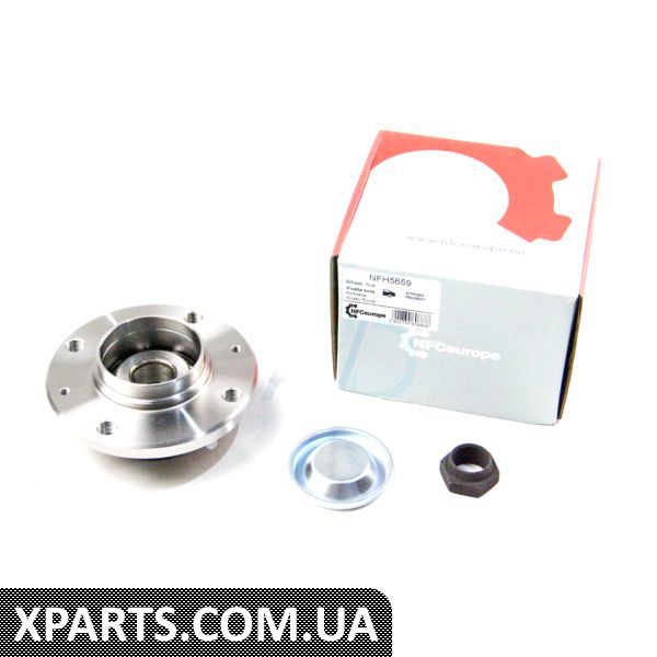 NFH5659 NFCEUROPE Підшипник маточини задн. Citroen C2/C3 / Peugeot 206 00-