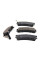 Колодки гальмiвнi  Pathfinder/Terrano (86-95)  ABS 36674
