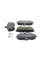 Колодка гальм. диск. AUDI/SEAT/VW AUDI/SEAT/VW передн. ABS 36789