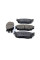 Колодки дискові гальмові, комплект MAZDA 626 97-02 ABS 37189
