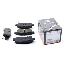 Колодки дискові гальмові, комплект TOYOTA AVENSIS VERSO 01-TY ABS 37228