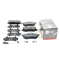 Колодки дискові гальмівні, комплект MERCEDES VANEO 02-05 ABS 37336