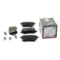 Колодка гальм. диск. AUDI/VW A3/A4/CADDY/TOURAN задн. ABS 37411