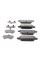 Колодки дискові гальмові, комплект MAZDA 6 02-07 TY ABS 37528