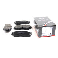 Колодки дискові гальмові, комплект OPEL ANTARA 06- PRZУD ABS 37582
