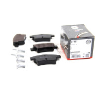 Колодка гальм. диск. CITROEN C4, C4 PICASSO задн. ABS 37597
