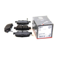 Колодки дискові гальмівні, комплект TOYOTA AURIS 07- TY ABS 37616