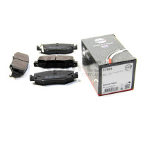 Колодки дискові гальмові, комплект JEEP WRANGLER 06- TY ABS 37698