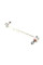 Тяга стабілізатора (переднього) Citroen C-Crosser 07-/Mitsubishi Lancer 07-/Outlander 06- (L=264mm) ASMETAL 26PE4800