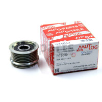 Шкiв генератора 1.6/1.8/2.0 00- Passat B5/A4/A6 AUTLOG RT5052